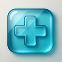 icon_animals_medical_cross_glassy icon preview