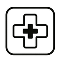 icon_animals_medical_cross_monochrome icon preview