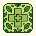 icon_animals_medical_cross_organic_pattern icon preview