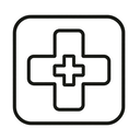 icon_animals_medical_cross_outline icon preview