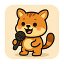 icon_animals_microphone_cartoon icon preview