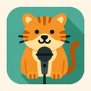 icon_animals_microphone_flat_design icon preview