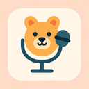 icon_animals_microphone_flat_pastel icon preview