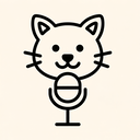 icon_animals_microphone_line_art icon preview
