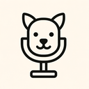 icon_animals_microphone_minimal_outline icon preview