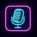 icon_animals_microphone_neon icon preview
