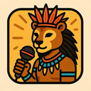 icon_animals_microphone_tribal icon preview