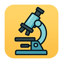 icon_animals_microscope_cartoon icon preview