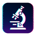 icon_animals_microscope_digital_glitch icon preview
