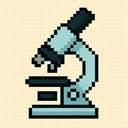icon_animals_microscope_pixel_art icon preview