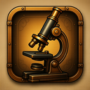 icon_animals_microscope_steampunk icon preview