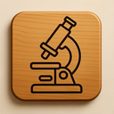 icon_animals_microscope_wooden icon preview