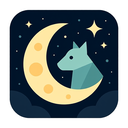 icon_animals_moon_geometric icon preview