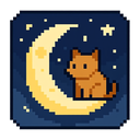 icon_animals_moon_pixel_art icon preview
