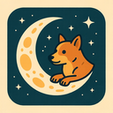 icon_animals_moon_retro icon preview