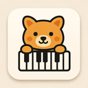 icon_animals_piano_thin icon preview