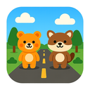 icon_animals_road_cartoon icon preview