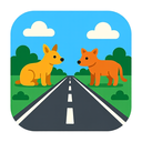 icon_animals_road_flat_design icon preview