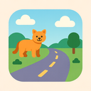 icon_animals_road_flat_pastel icon preview