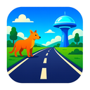 icon_animals_road_futuristic icon preview