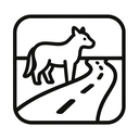 icon_animals_road_outline icon preview