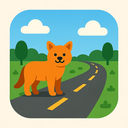 icon_animals_road_thin icon preview