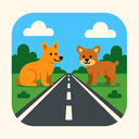 icon_animals_road_vector icon preview