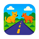 icon_animals_road_vibrant_colors icon preview