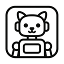 icon_animals_robot_monochrome icon preview