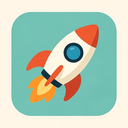 icon_animals_rocket_flat_pastel icon preview