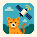 icon_animals_satellite_flat_design icon preview