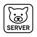 icon_animals_server_minimal_outline icon preview