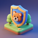 icon_animals_shield_3d_isometric icon preview