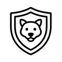 icon_animals_shield_monochrome icon preview