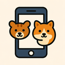 icon_animals_smartphone_asymmetrical icon preview