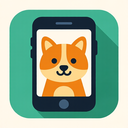 icon_animals_smartphone_flat_design icon preview