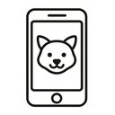 icon_animals_smartphone_outline icon preview