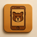 icon_animals_smartphone_wooden icon preview