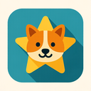icon_animals_star_flat_design icon preview