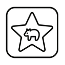 icon_animals_star_line_art icon preview