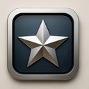 icon_animals_star_metallic icon preview