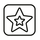 icon_animals_star_outline icon preview