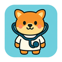 icon_animals_stethoscope_cartoon icon preview