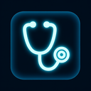 icon_animals_stethoscope_glow_effect icon preview