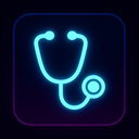 icon_animals_stethoscope_neon icon preview