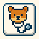 icon_animals_stethoscope_pixel_art icon preview