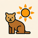 icon_animals_sun_asymmetrical icon preview