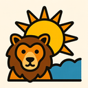 icon_animals_sun_bold icon preview