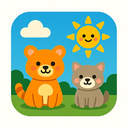 icon_animals_sun_cartoon icon preview