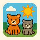 icon_animals_sun_filled icon preview